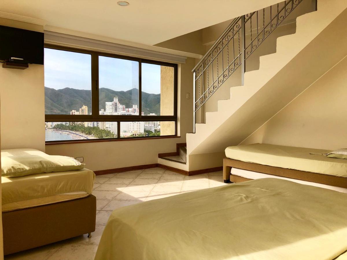 Edificio El Penon Del Rodadero Daire Santa Marta Dış mekan fotoğraf