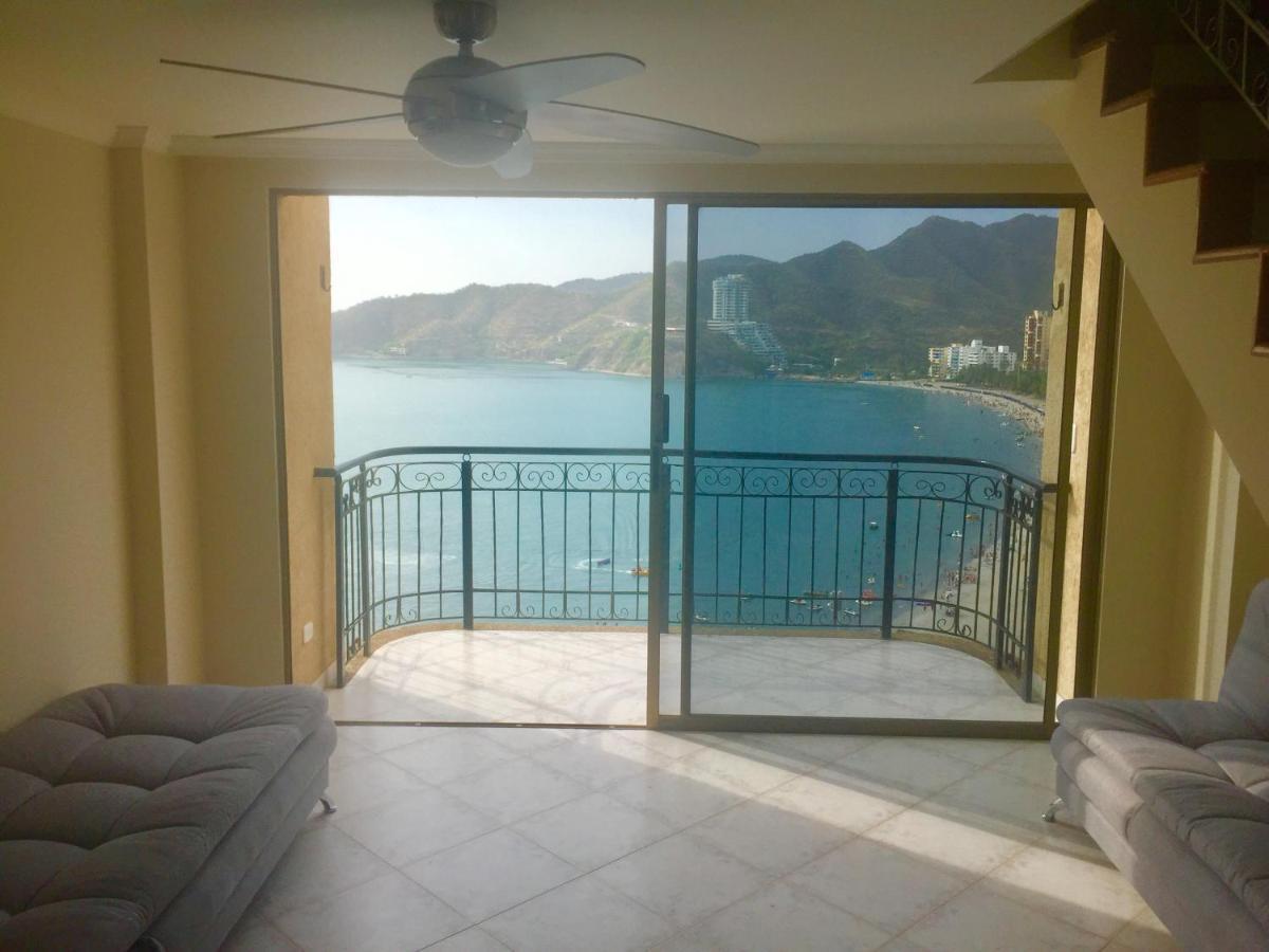 Edificio El Penon Del Rodadero Daire Santa Marta Dış mekan fotoğraf