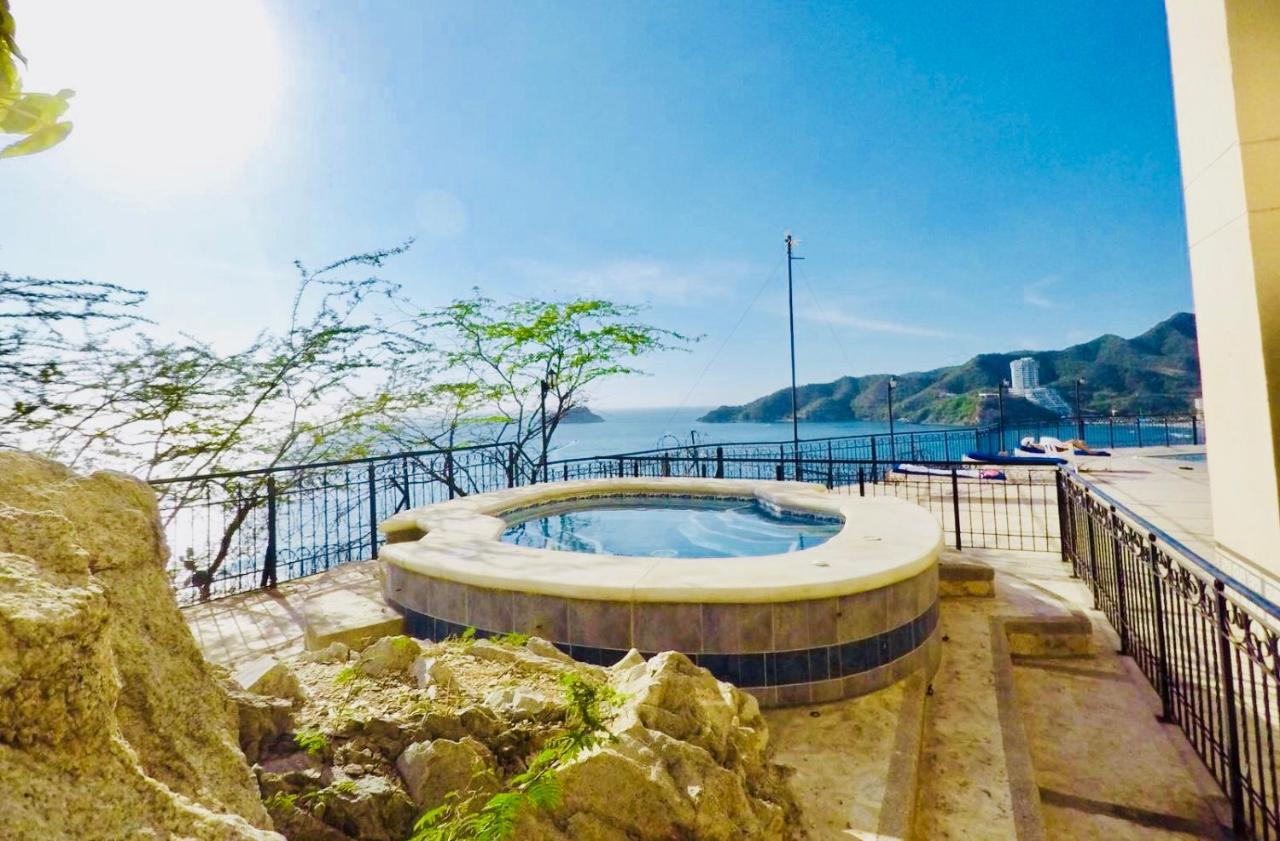 Edificio El Penon Del Rodadero Daire Santa Marta Dış mekan fotoğraf