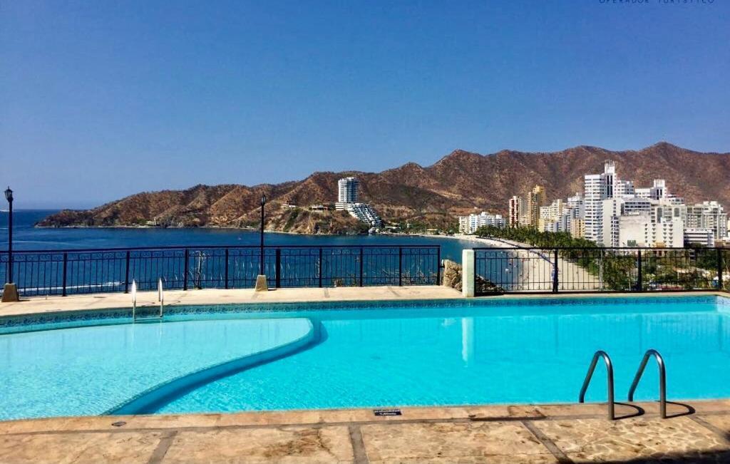 Edificio El Penon Del Rodadero Daire Santa Marta Dış mekan fotoğraf