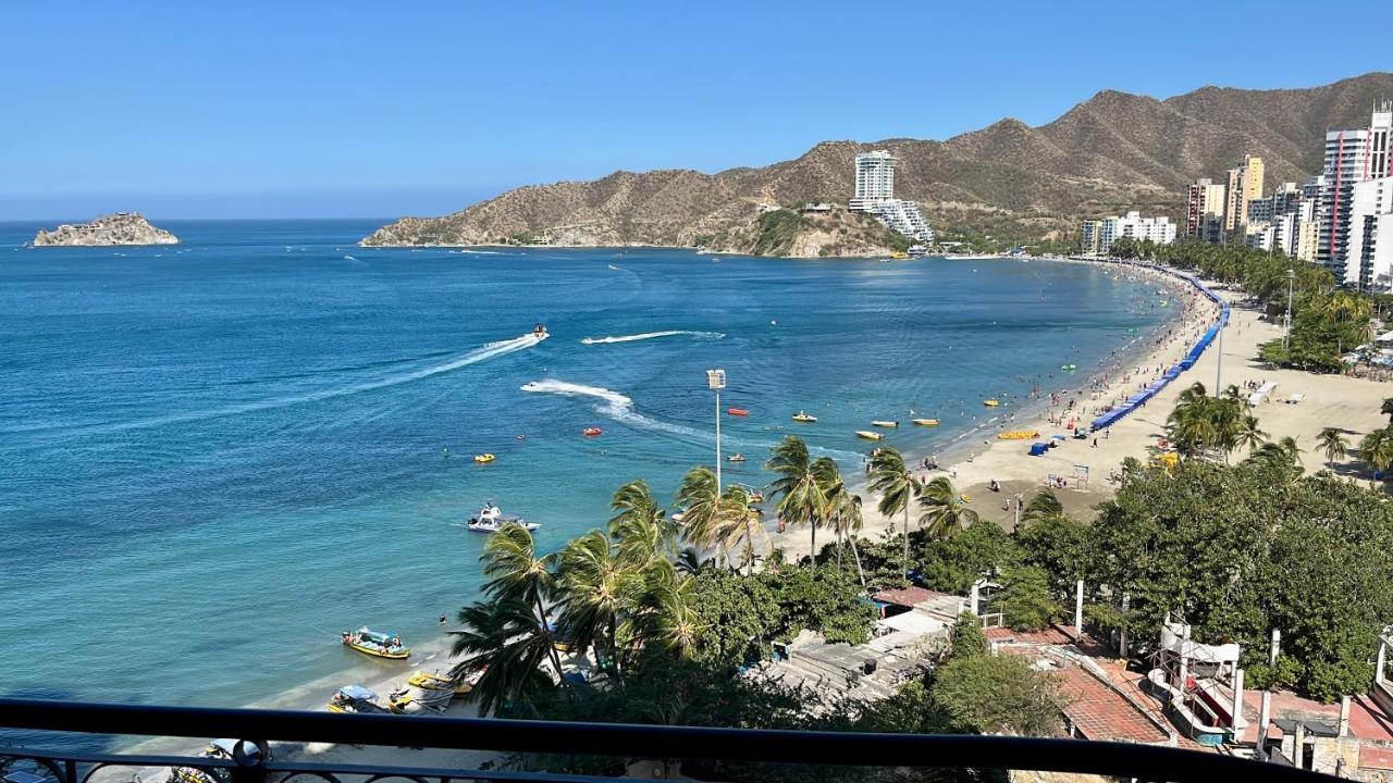 Edificio El Penon Del Rodadero Daire Santa Marta Dış mekan fotoğraf